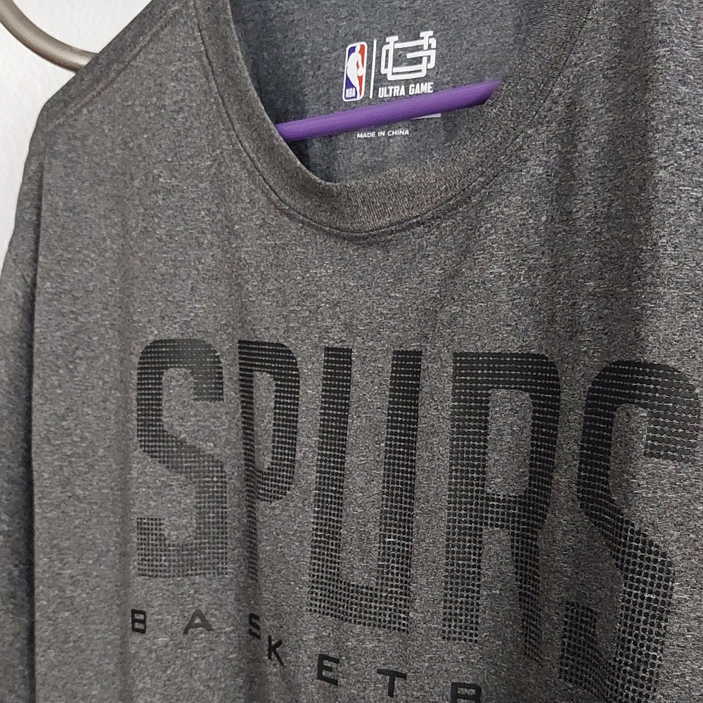 NBA Ultra Game San Antonio Spurs Grey T-shirt XXL - Picture 9 of 9